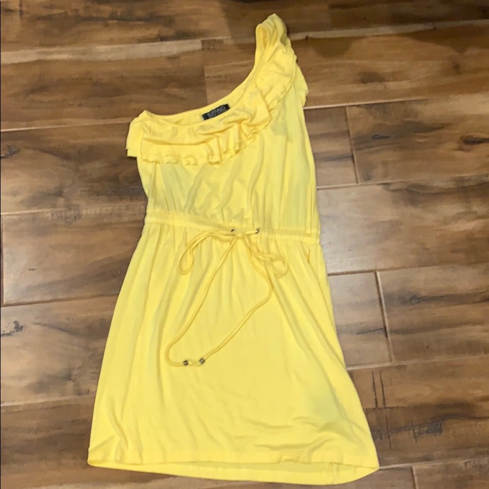 Yellow Sun Dress By David Bitton